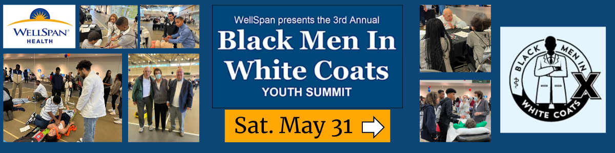 Foundation Home - black men white coats